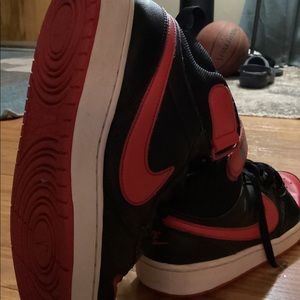 Boys 7Y Nike Jordan One Black/Red